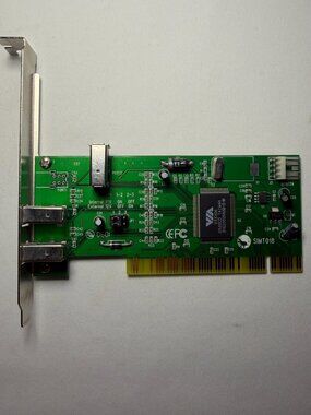 Inland VT6306 Firewire PCI Card MA3303 2 External 1 Internal Port Tested Working